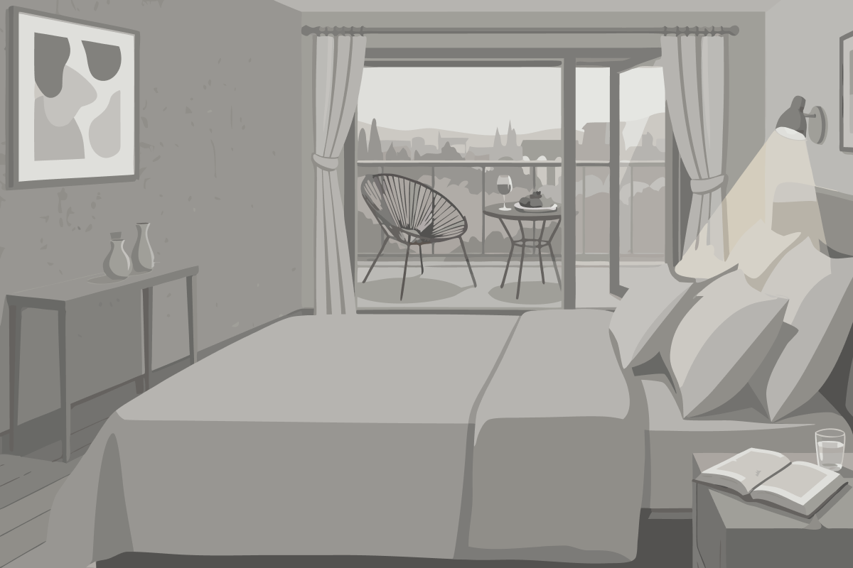 6-Bed Family room with Private Bathroom